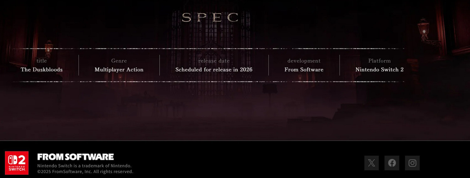 《黃昏血族》為Switch 2獨占 跨平台計劃遙遙無期? 《黃昏血族》為Switch 2獨占 跨平台計劃遙遙無期?