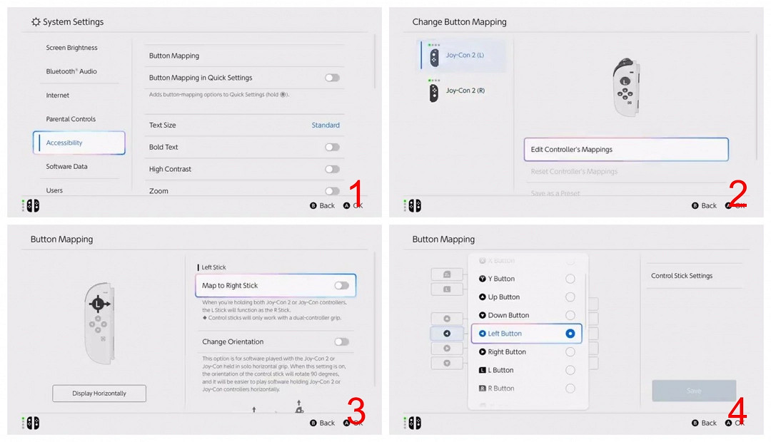 Switch2支援遊戲專屬搖桿配置 背鍵可自定義快捷功能 Switch2支援遊戲專屬搖桿配置 背鍵可自定義快捷功能