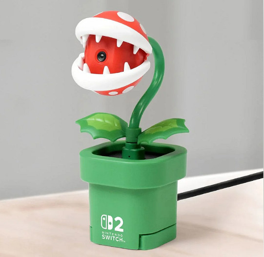 Switch 2官方版攝像頭1080p!第三方食人花版僅480p Switch 2官方版攝像頭1080p!第三方食人花版僅480p