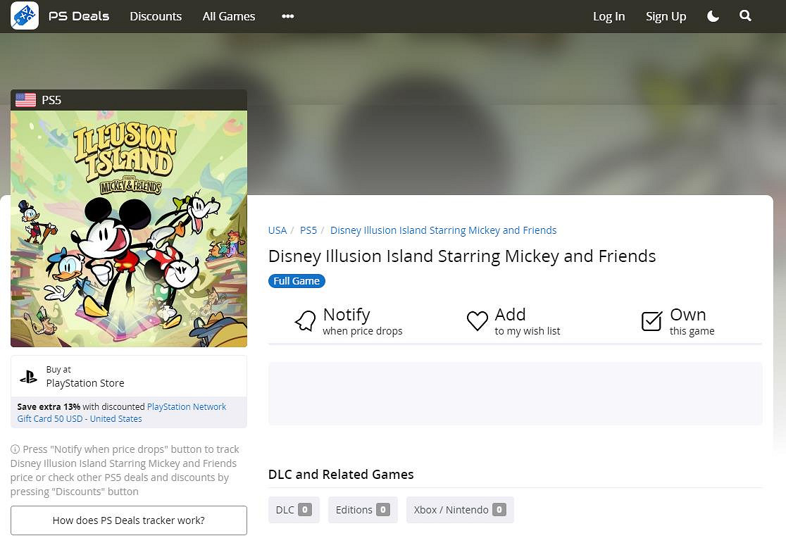 曝Switch獨占遊戲《迪士尼幻象島》將來有可能登陸PS5平台