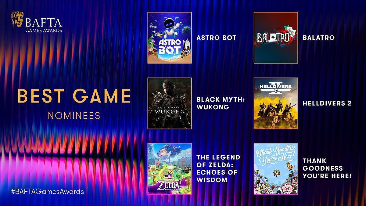 橫掃BAFTA年度最佳《黑神話》遺憾陪跑 橫掃BAFTA年度最佳《黑神話》遺憾陪跑