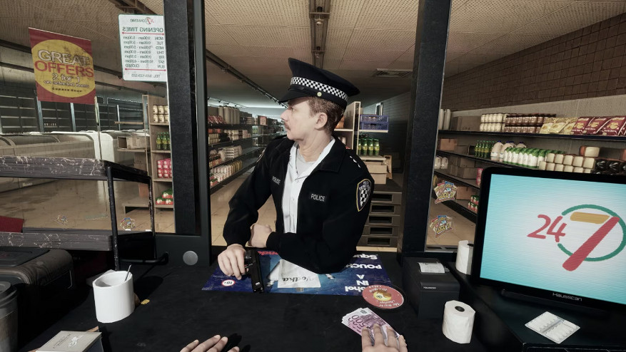 恐懼來自工資不足?心裡恐怖遊戲《街角商店：夜班》