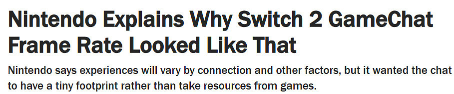 Switch2互動新功能幀數異常 設計師回應藏著什麽考量? Switch2互動新功能幀數異常 設計師回應藏著什麽考量?