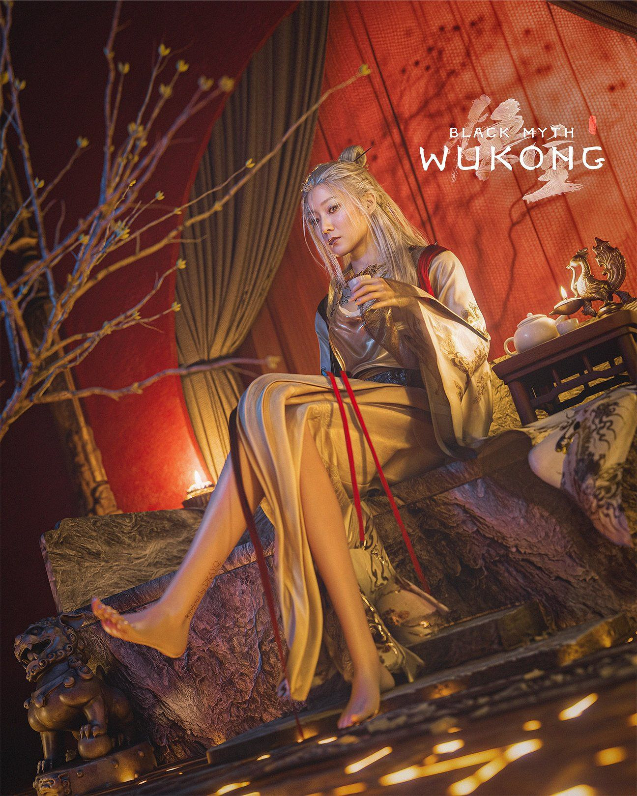 大神曬鐵扇公主3D渲染圖:想和媽媽一起喝杯茶嗎? 大神曬鐵扇公主3D渲染圖:想和媽媽一起喝杯茶嗎?