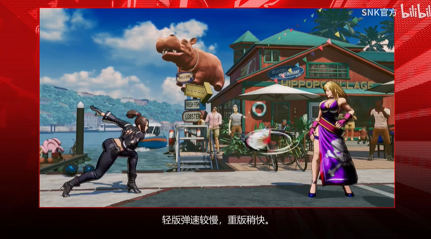 貌似更大了！《餓狼傳說：群狼之城》不知火舞角色PV