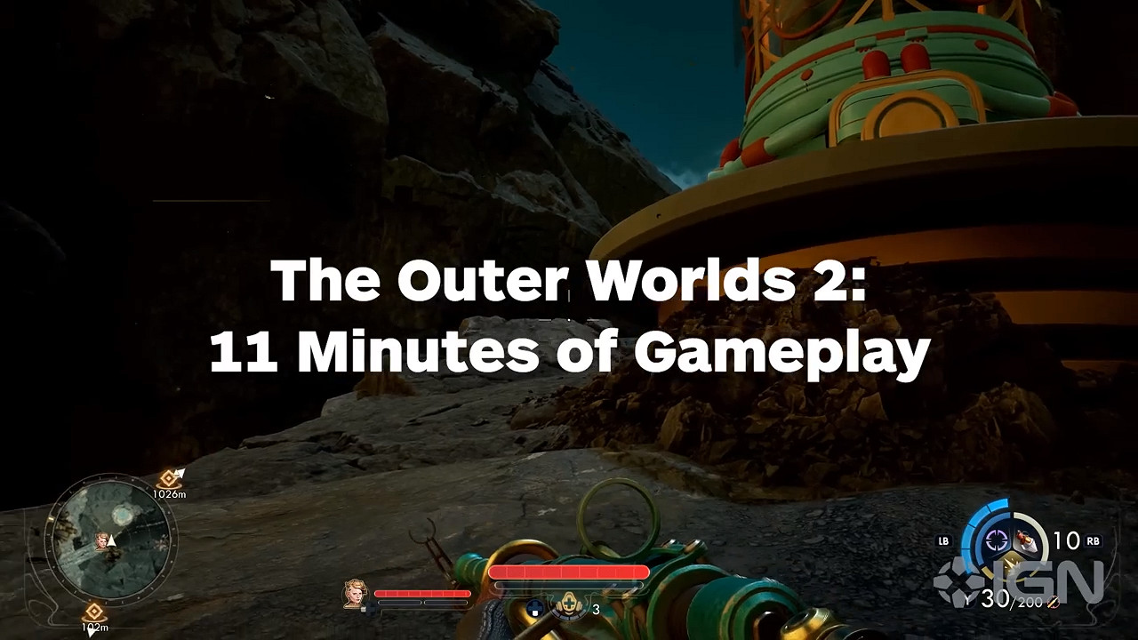 黑曜石娛樂第一人稱ARPG《外圍世界2》11分鐘試玩展示