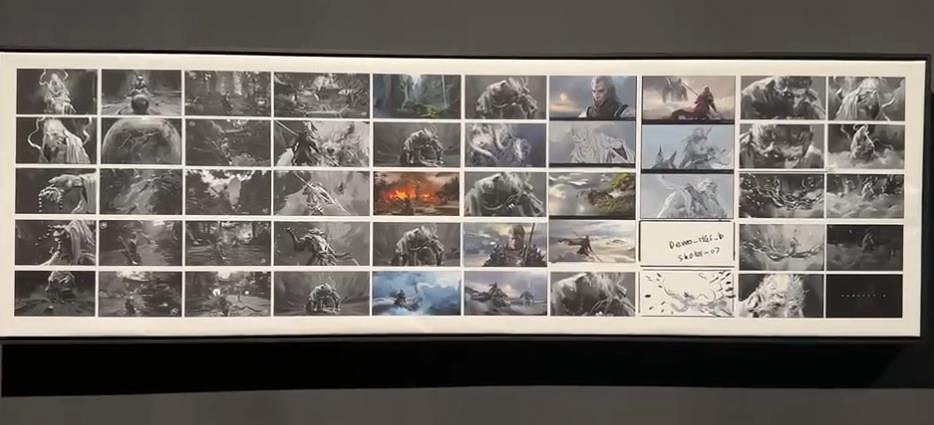 《黑神話》藝術展現場照:大量設定圖、設計廢稿等! 《黑神話》藝術展現場照:大量設定圖、設計廢稿等!