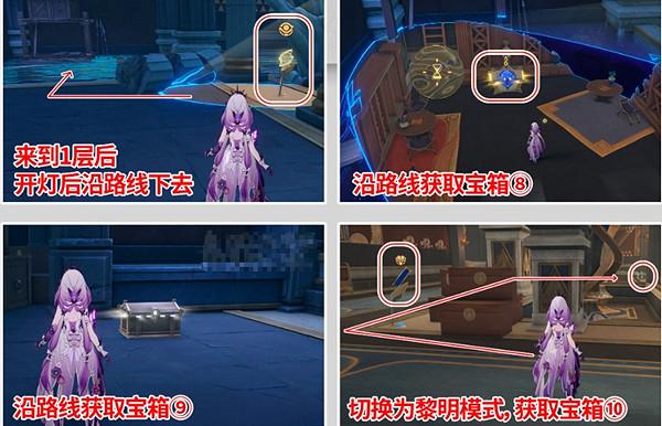 崩壞星穹鐵道龍骸古城寶箱位置大全 崩壞星穹鐵道龍骸古城寶箱位置大全