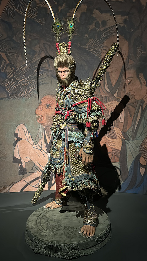再次震撼!參觀《黑神話:悟空》x中國美術館藝術展 再次震撼!參觀《黑神話:悟空》x中國美術館藝術展