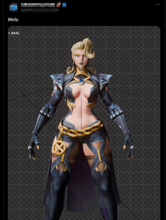 曝《漫威爭鋒》白皇後模型已提取:下面就看3D區大佬了 曝《漫威爭鋒》白皇後模型已提取:下面就看3D區大佬了