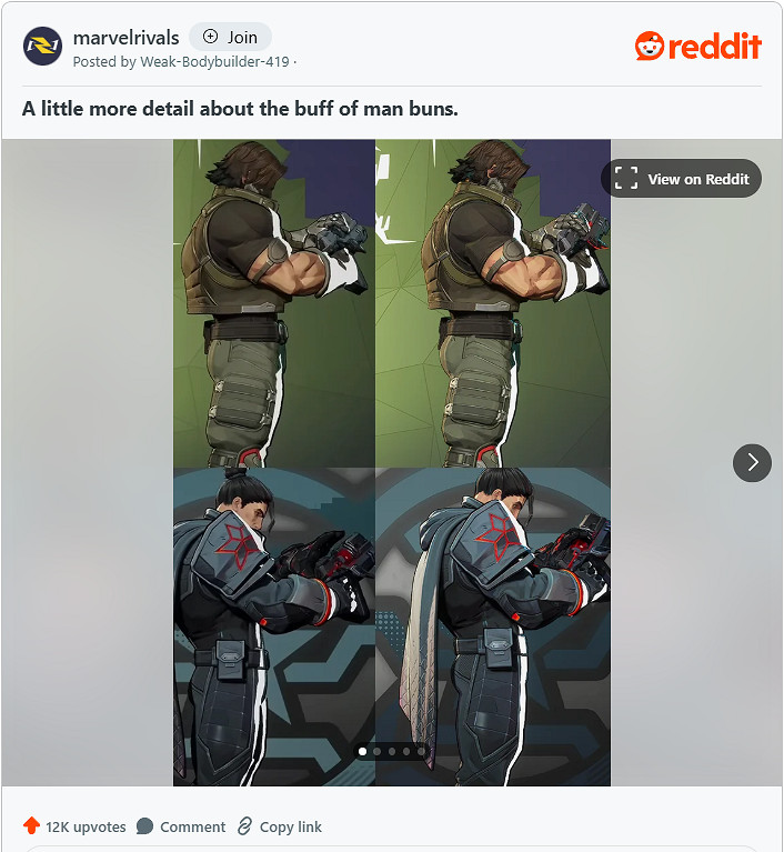 American ass!《漫威爭鋒》第2賽季實裝「男性翹臀」