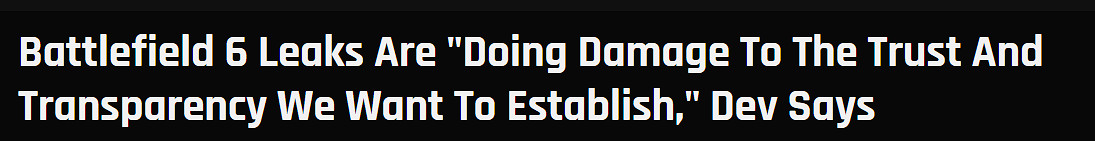 《戰地風雲2042》測試內容頻遭泄密 官方譴責：破壞彼此信任!