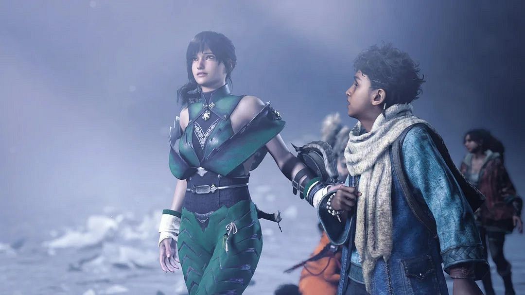 絕美伊芙&quot;現身&quot;《魔物獵人：荒野》：這身材太完美了!