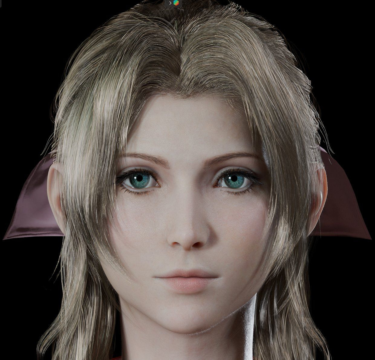 3D推主曬《最終幻想7》愛麗絲面部模型:楚楚動人! 3D推主曬《最終幻想7》愛麗絲面部模型:楚楚動人!