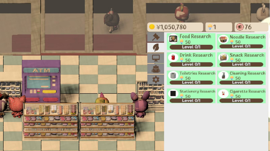 像素風便利商店開張!放置《舒適的桌面Konbini》上線 像素風便利商店開張!放置《舒適的桌面Konbini》上線