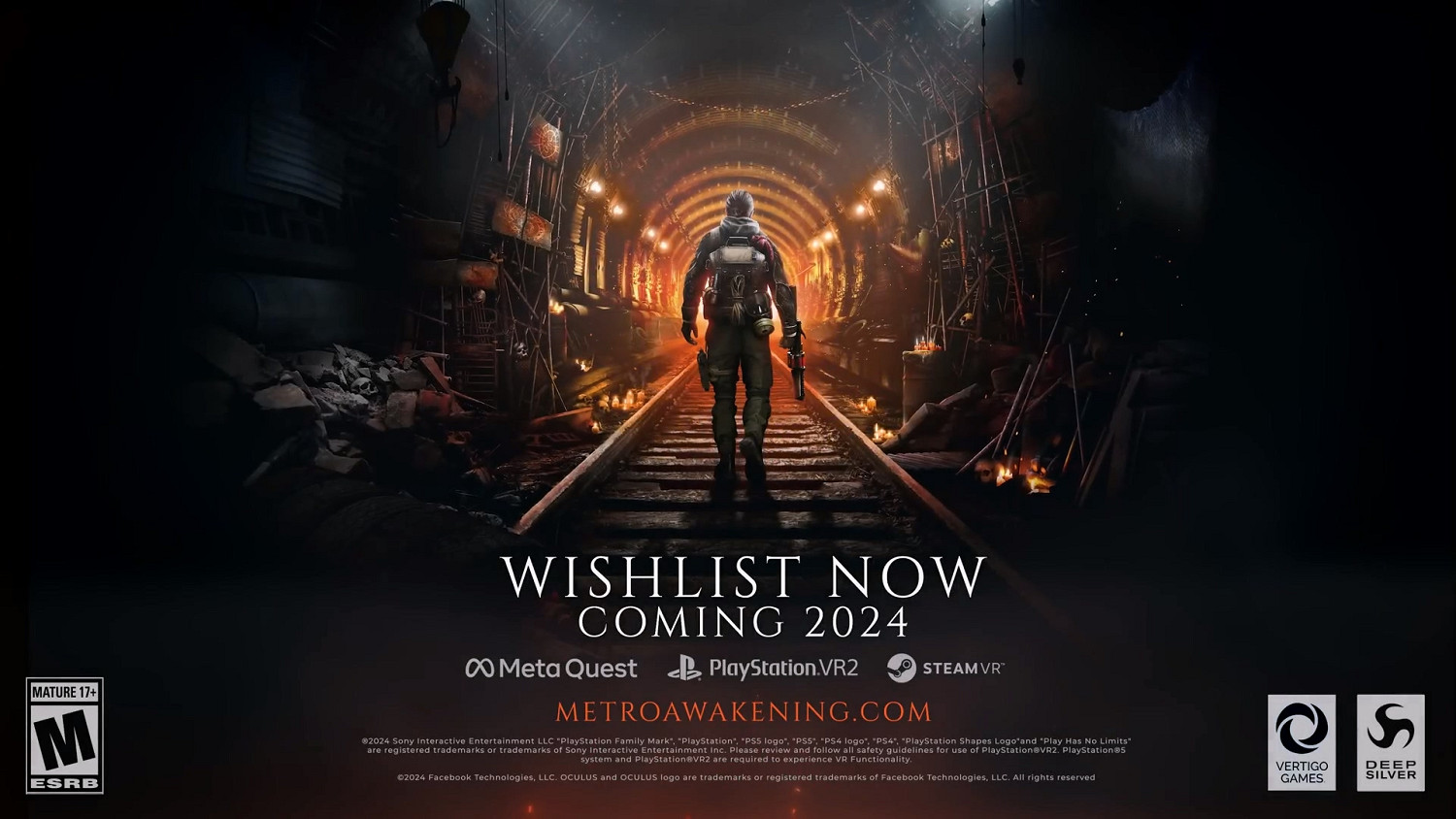 《地鐵:覺醒》非PS VR2獨佔 還登陸Meta Quest和Steam VR 《地鐵:覺醒》非PS VR2獨佔 還登陸Meta Quest和Steam VR