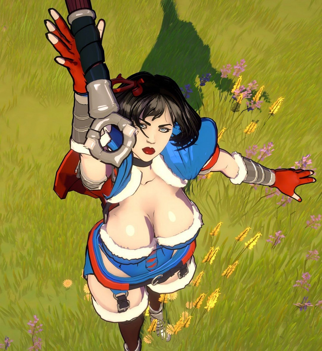 《Swords &amp; Slippers》拍照模式截圖 白雪公主太翹了