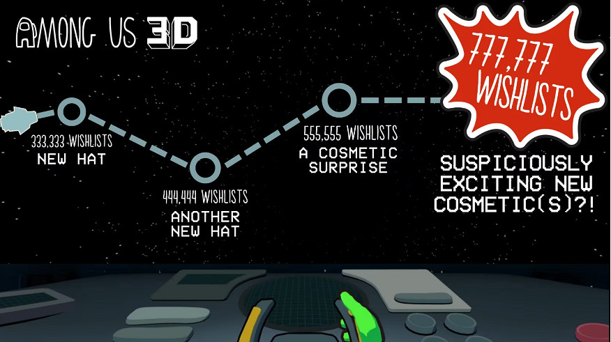 Steam第一人稱狼人殺《Among Us 3D》5月初發售