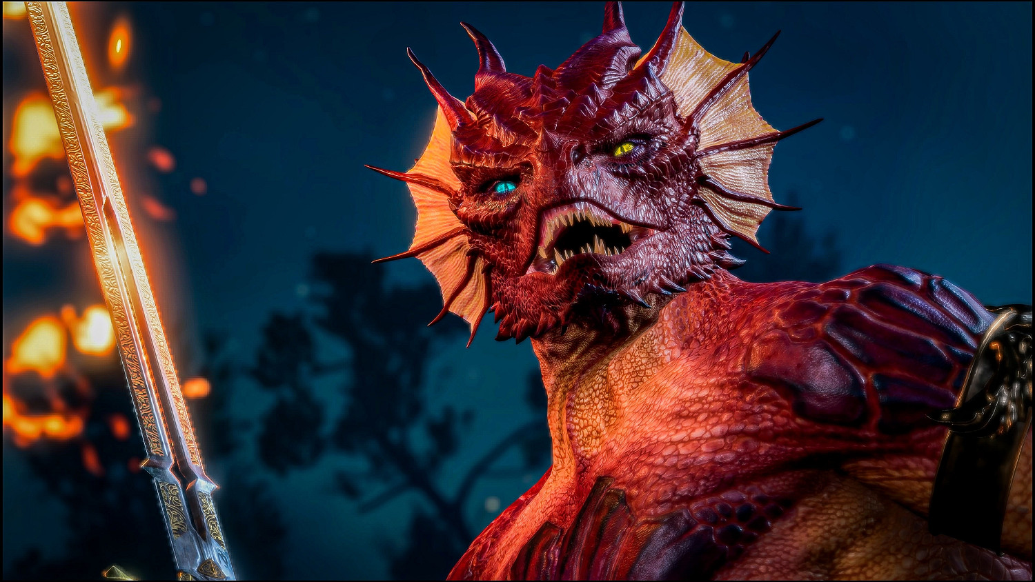 《柏德之門3》拍照模式圖賞：超美湖景、妖嬈舞團！