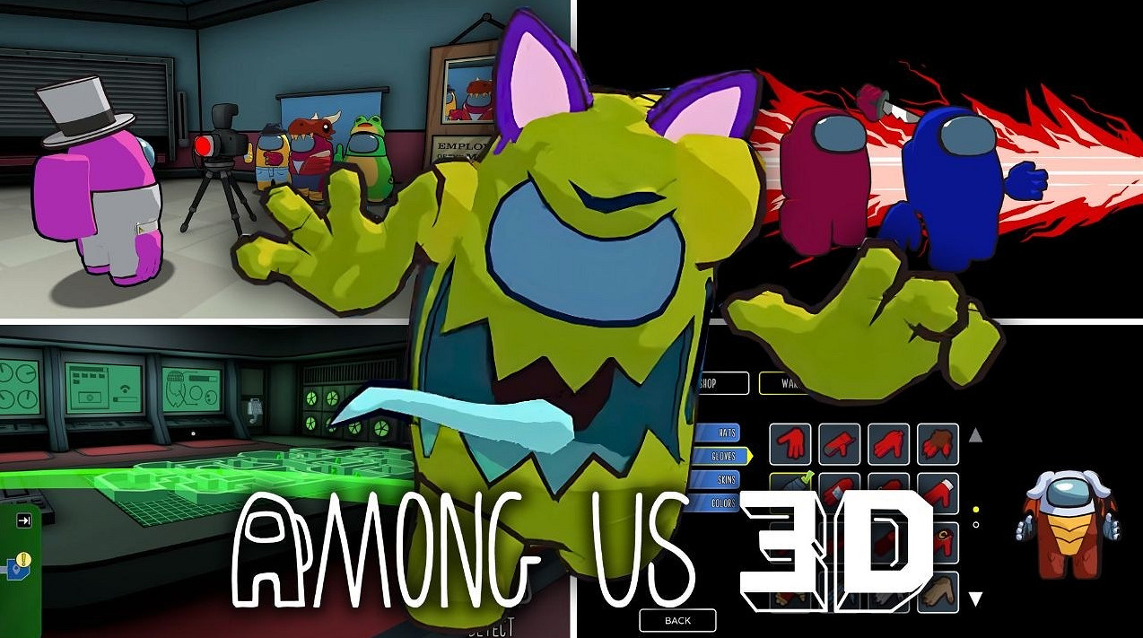 Steam第一人稱狼人殺《Among Us 3D》5月初發售