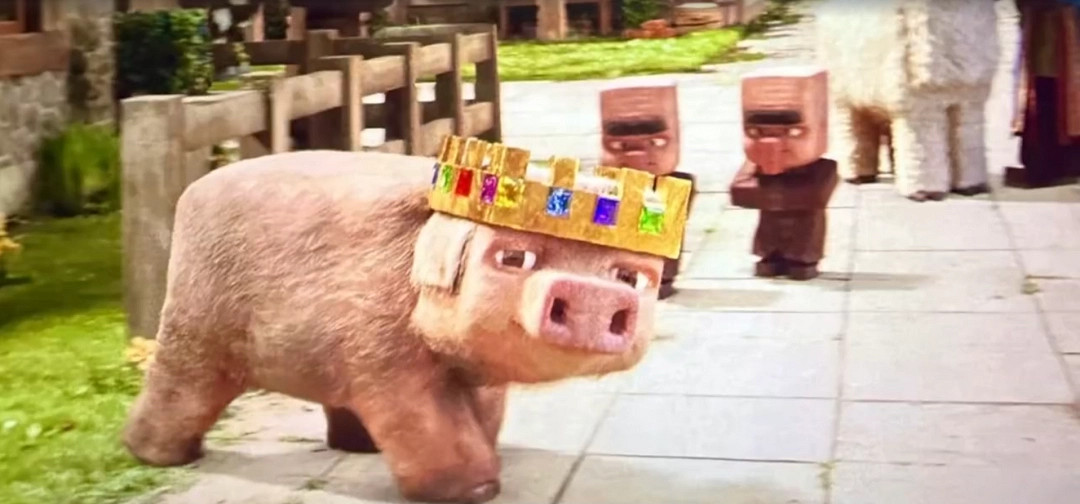 令人暖心! 《當個創世神麥塊》電影致敬傳奇MC玩家“豬神” 令人暖心! 《當個創世神麥塊》電影致敬傳奇MC玩家“豬神”