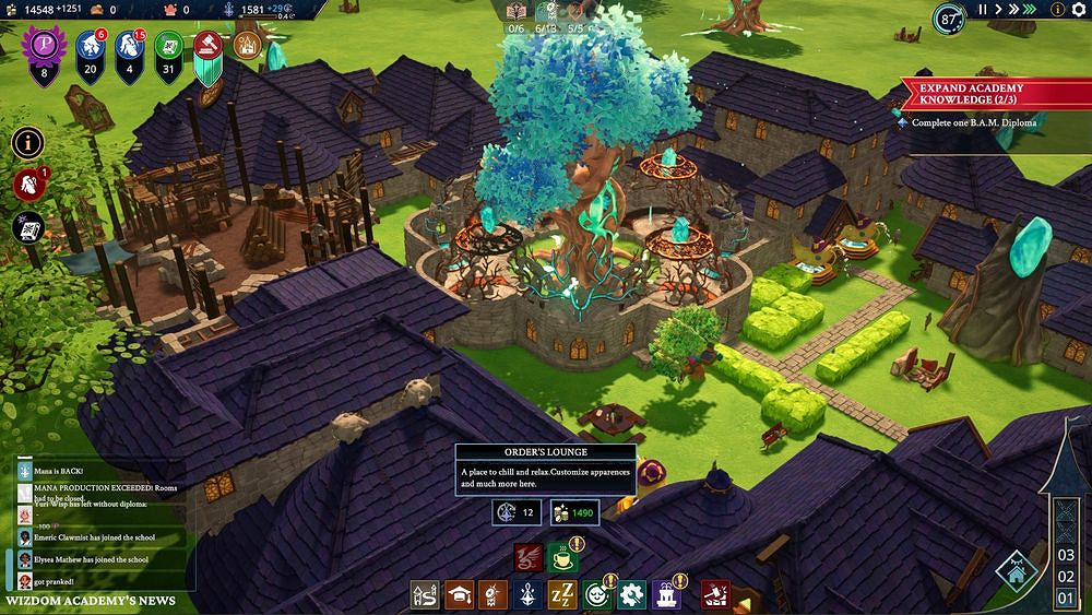 《智巫學院》開放體驗 化身校長打造屬於自己的魔法學院