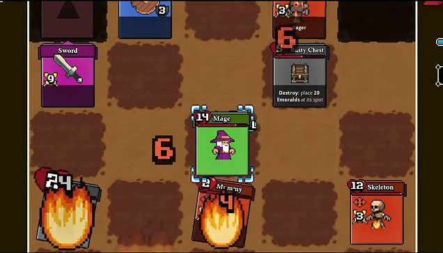 卡牌版像素《尋劍迷途》上線 3英雄百種打法闖蕩魔塔 卡牌版像素《尋劍迷途》上線 3英雄百種打法闖蕩魔塔