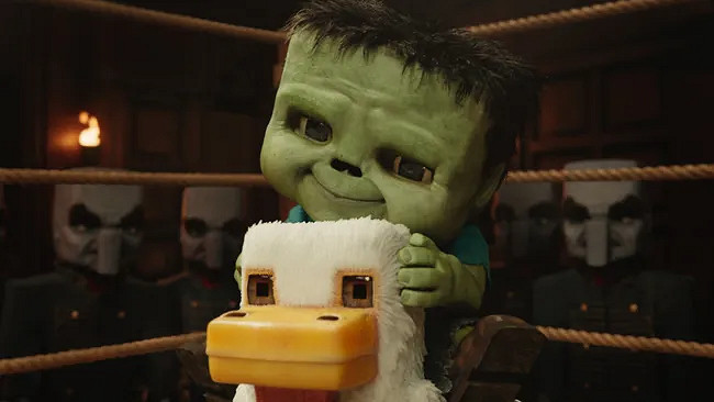 雞騎士人氣火爆 國外觀眾帶了一隻雞去看《當個創世神麥塊大電影》 雞騎士人氣火爆 國外觀眾帶了一隻雞去看《當個創世神麥塊大電影》