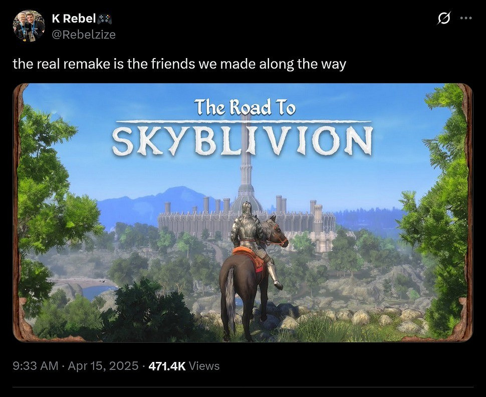 《上古卷軸4》官方重製版與粉絲MOD共存 互不影響 《上古卷軸4》官方重製版與粉絲MOD共存 互不影響