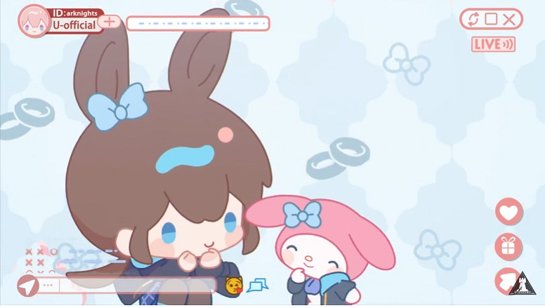 《明日方舟》與三麗鷗家族連動“虹彩茶會”合作活動