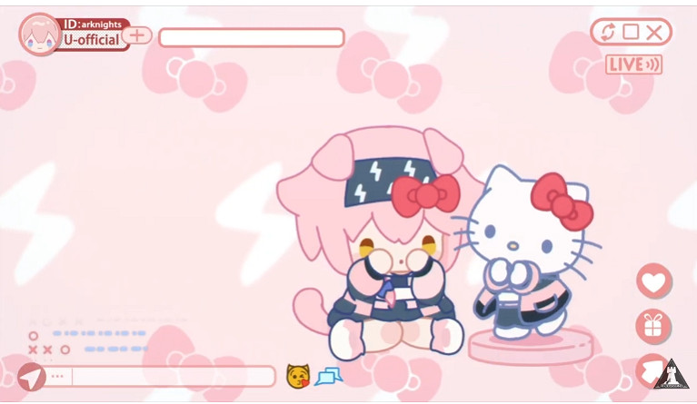 《明日方舟》與三麗鷗家族連動“虹彩茶會”合作活動