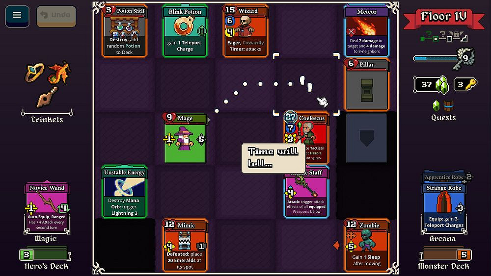 Roguelite爬塔卡牌遊戲《尋劍迷途》正式上線Steam平台 Roguelite爬塔卡牌遊戲《尋劍迷途》正式上線Steam平台