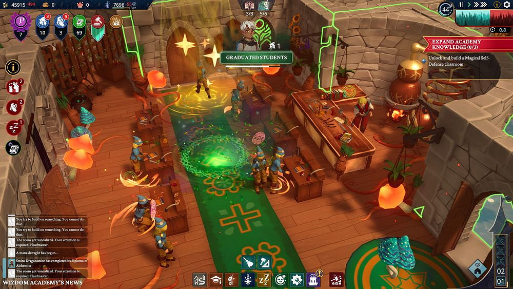 《智巫學院》開放體驗 化身校長打造屬於自己的魔法學院