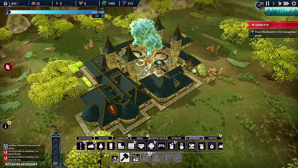 《智巫學院》開放體驗 化身校長打造屬於自己的魔法學院