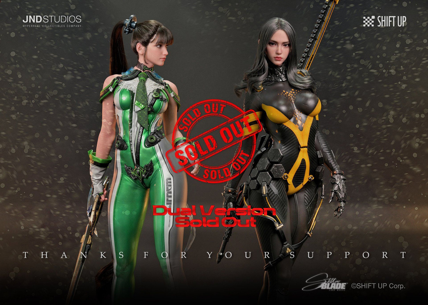 《劍星》雙人雕像開售15分鐘被搶光 玩家熱情燃爆！