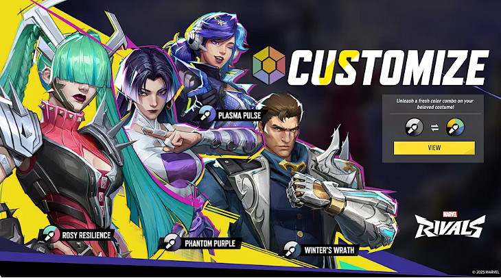 《漫威爭鋒》加入DIY顏色功能!需額外付費引玩家不滿 《漫威爭鋒》加入DIY顏色功能!需額外付費引玩家不滿