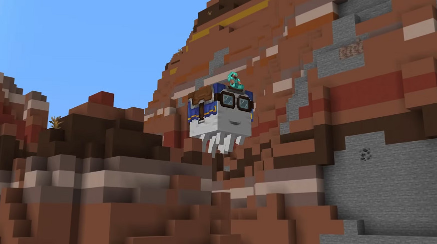 《當個創世神麥塊》玩家用新座騎「善魂」開發出「旋轉木馬」