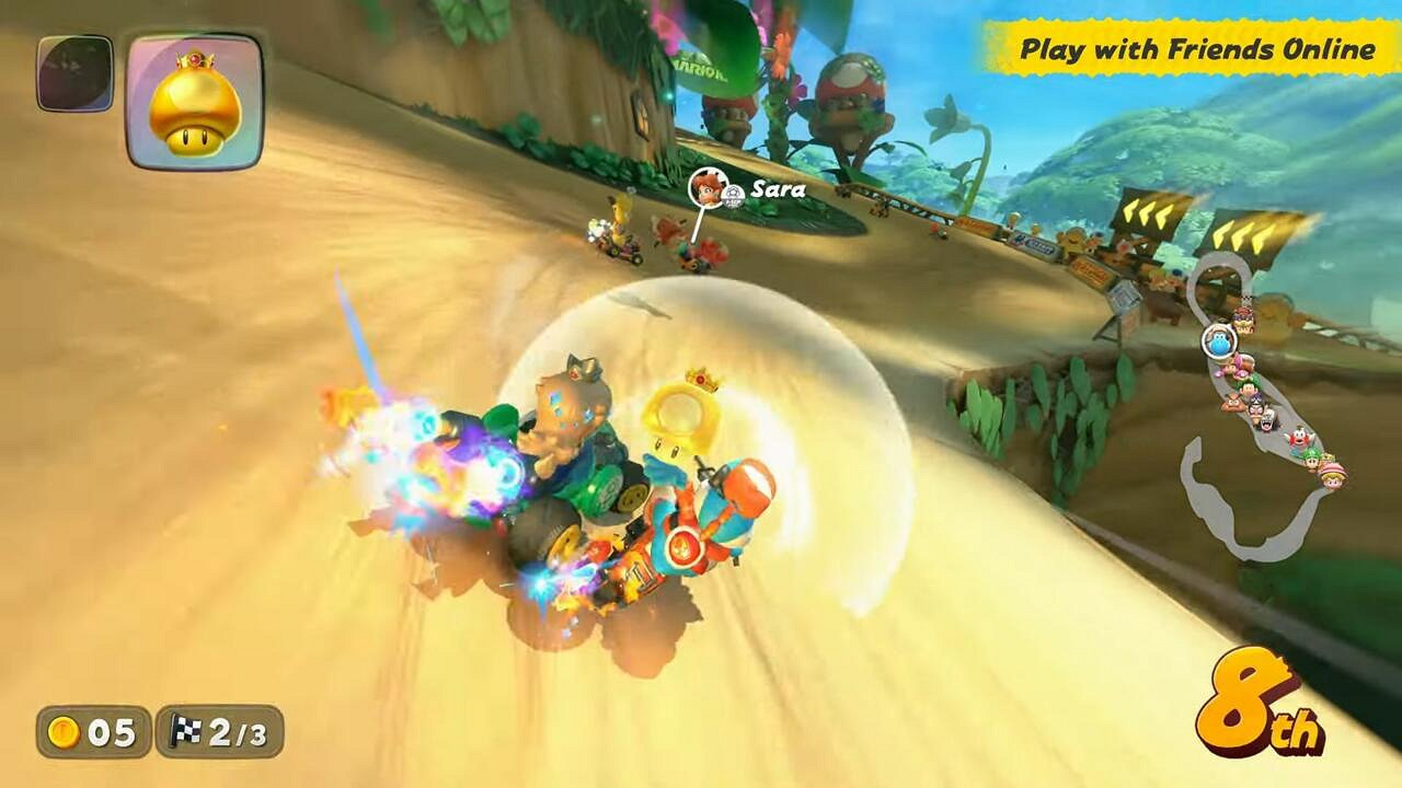 《瑪利歐賽車世界》全部道具匯總:巨型蘑菇、超級星! 《瑪利歐賽車世界》全部道具匯總:巨型蘑菇、超級星!