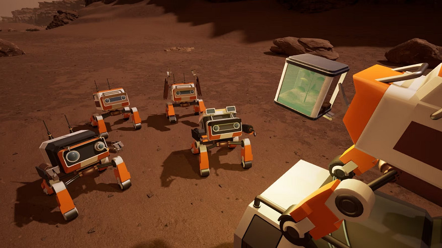 建設模擬《農學家》開放測試 可愛機器人管理火星農場