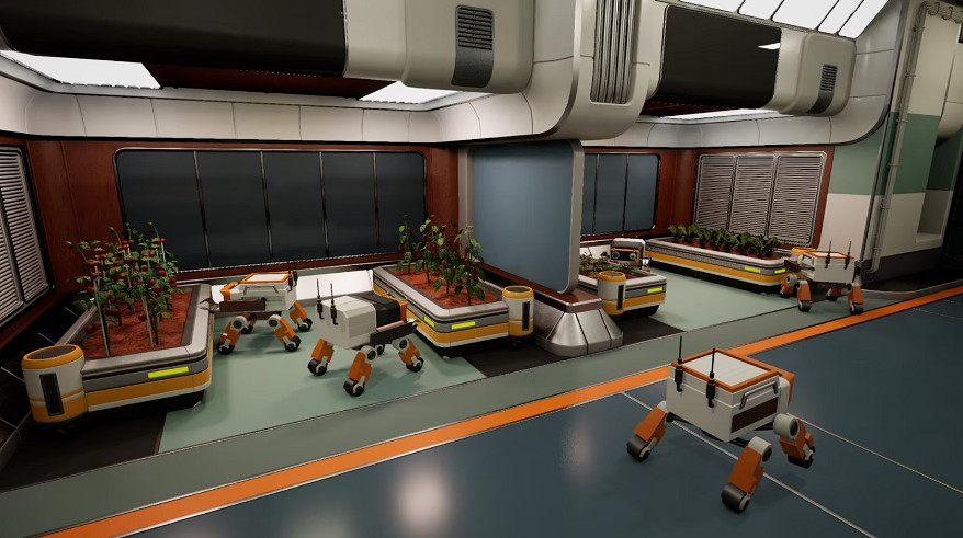 建設模擬《農學家》開放測試 可愛機器人管理火星農場