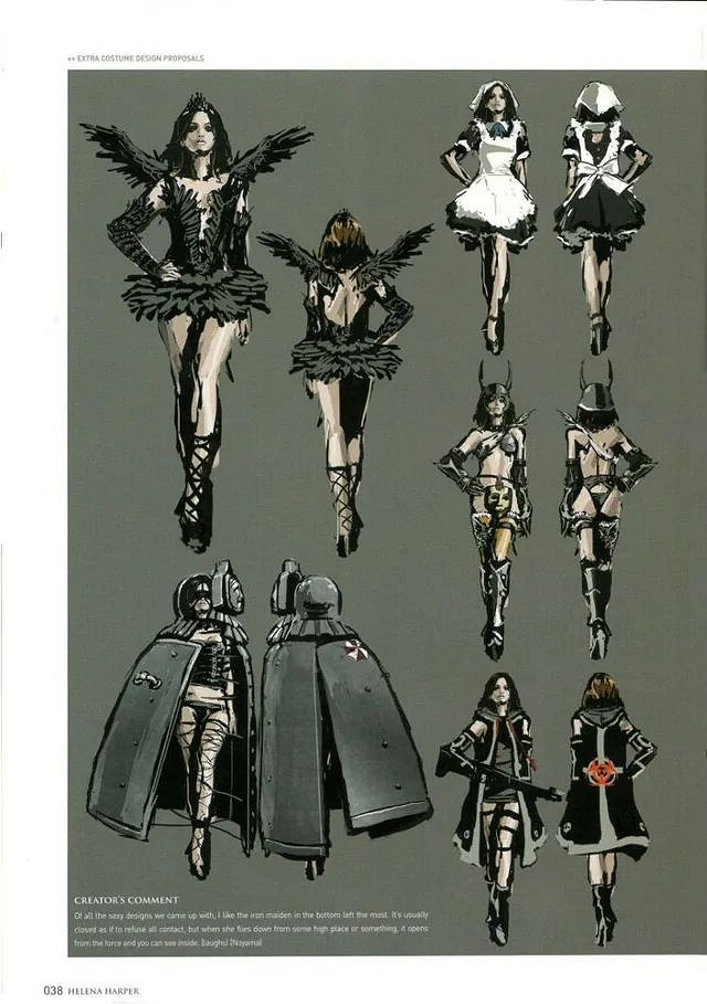 《生化6》廢棄服裝圖曝光:誘人護士服、性感漁網襪! 《生化6》廢棄服裝圖曝光:誘人護士服、性感漁網襪!