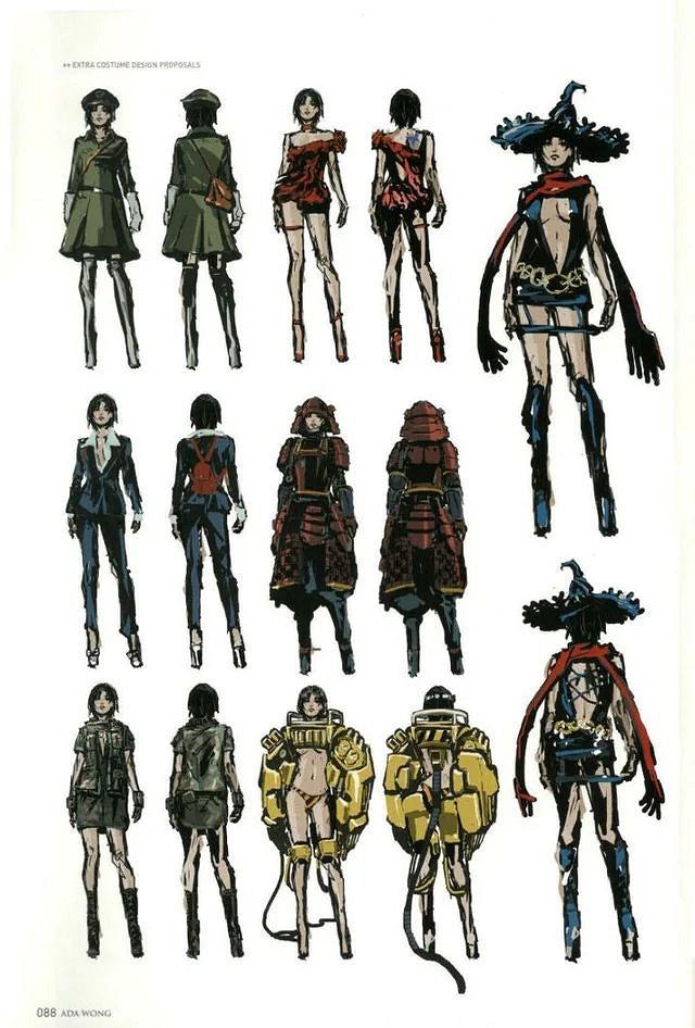 《生化6》廢棄服裝圖曝光:誘人護士服、性感漁網襪! 《生化6》廢棄服裝圖曝光:誘人護士服、性感漁網襪!