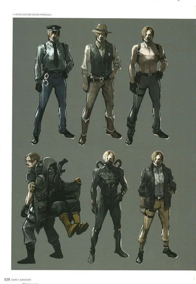 《生化6》廢棄服裝圖曝光:誘人護士服、性感漁網襪! 《生化6》廢棄服裝圖曝光:誘人護士服、性感漁網襪!