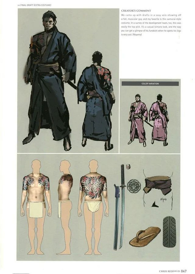 《生化6》廢棄服裝圖曝光:誘人護士服、性感漁網襪! 《生化6》廢棄服裝圖曝光:誘人護士服、性感漁網襪!