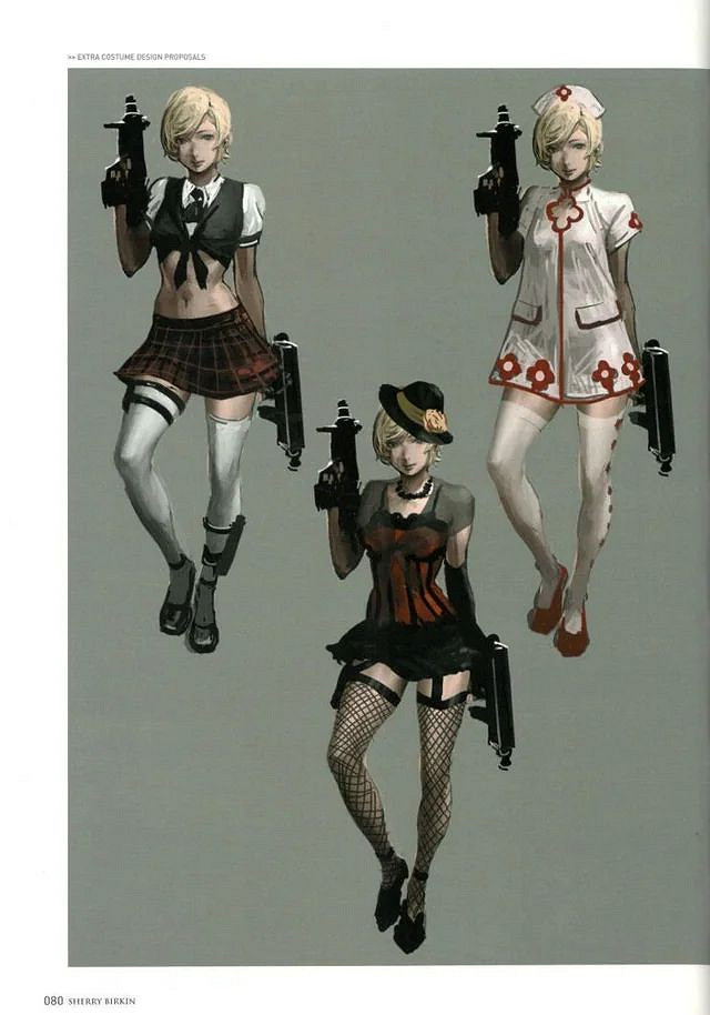 《生化6》廢棄服裝圖曝光:誘人護士服、性感漁網襪! 《生化6》廢棄服裝圖曝光:誘人護士服、性感漁網襪!