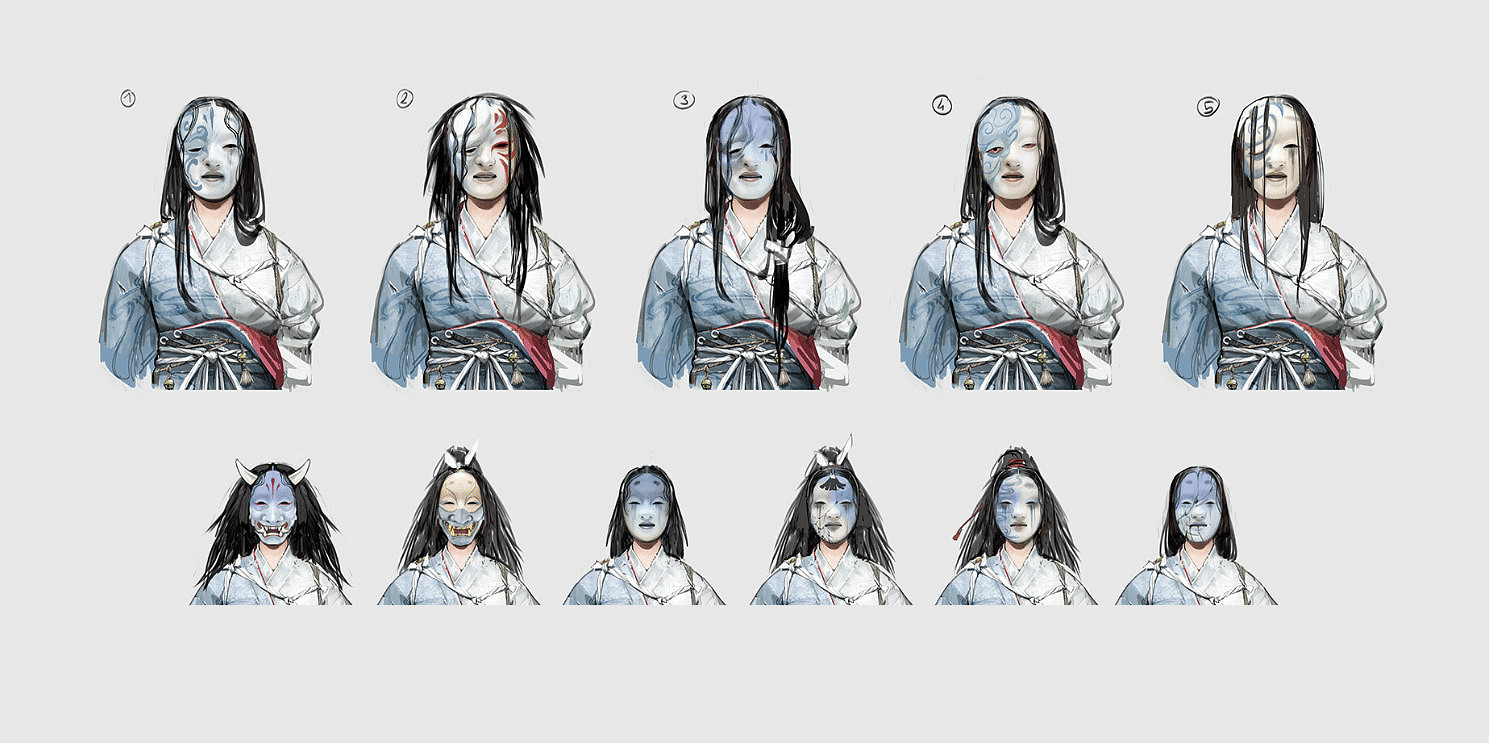 《刺客教條:影》女主面具設計曝光 你最喜歡哪一款? 《刺客教條:影》女主面具設計曝光 你最喜歡哪一款?