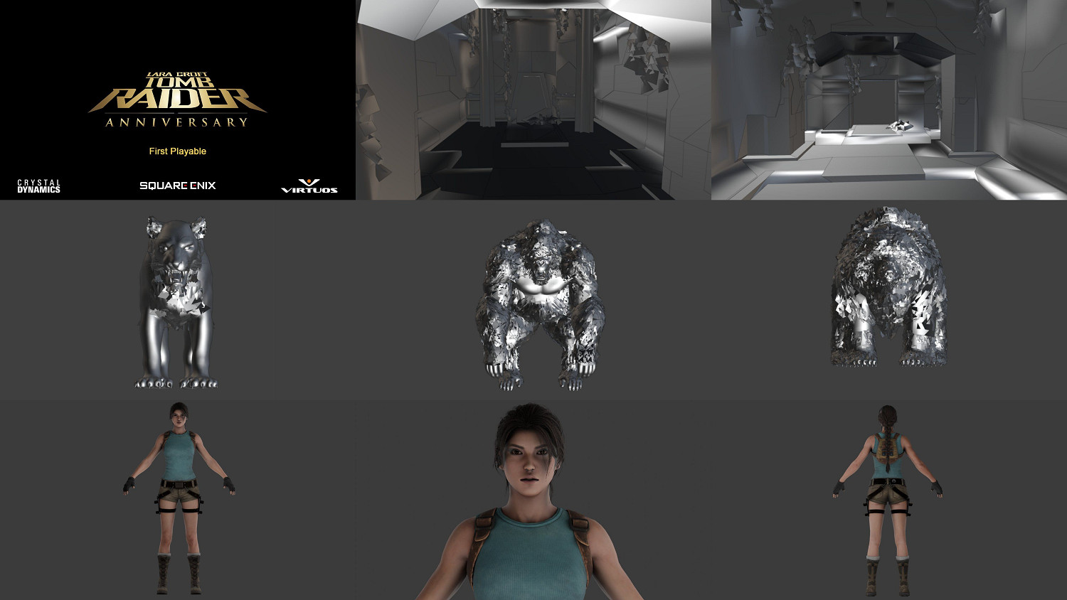 《古墓奇兵:周年紀念》重製版渲染圖曝光!項目已取消 《古墓奇兵:周年紀念》重製版渲染圖曝光!項目已取消