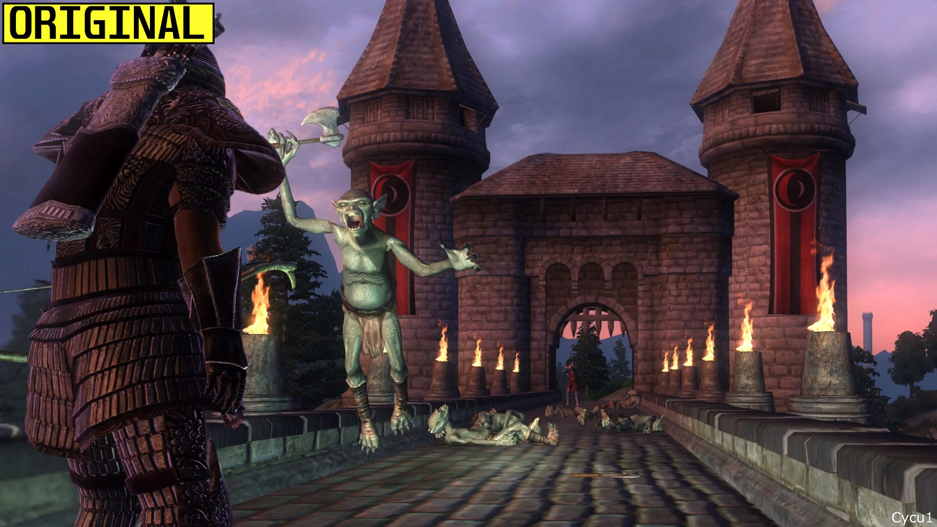 虛幻5畫面爆強!《上古卷軸4》重製版 畫面對比影片 虛幻5畫面爆強!《上古卷軸4》重製版 畫面對比影片