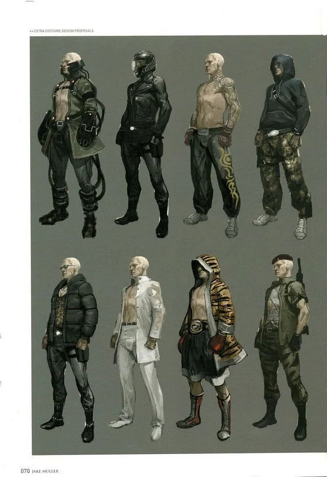 《惡靈古堡6》廢棄服裝設計圖 艾達王服裝太棒了 《惡靈古堡6》廢棄服裝設計圖 艾達王服裝太棒了