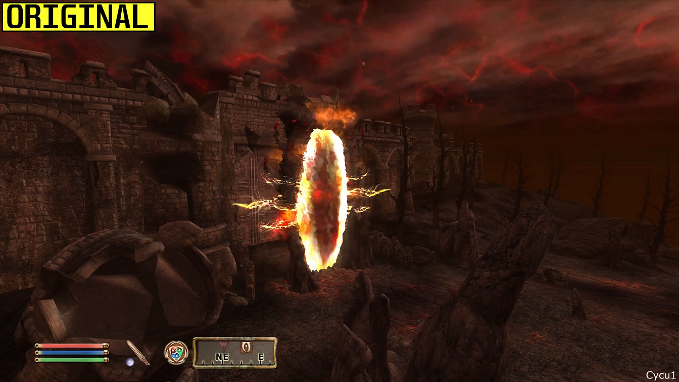 虛幻5畫面爆強!《上古卷軸4》重製版 畫面對比影片 虛幻5畫面爆強!《上古卷軸4》重製版 畫面對比影片